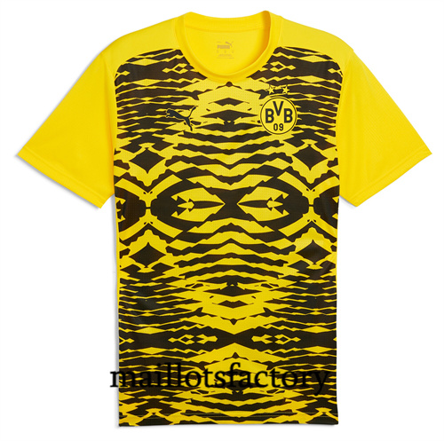Maillot du Borussia Dortmund 2025/26 pre-match Jaune
