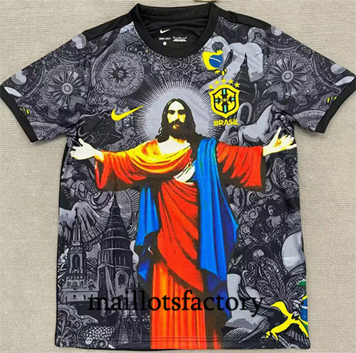Maillot du Brésil 2025/26 Goddess noir
