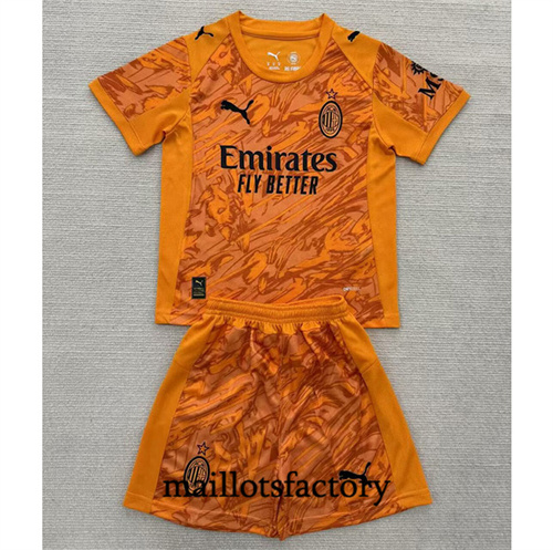 Maillot du AC Milan Enfant 2025/26 Gardien de but Orange