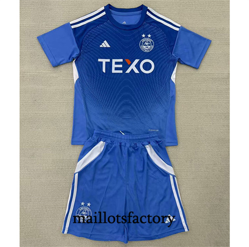Maillot du Aberdeen FC Enfant 2025/26 Gardien de but Bleu