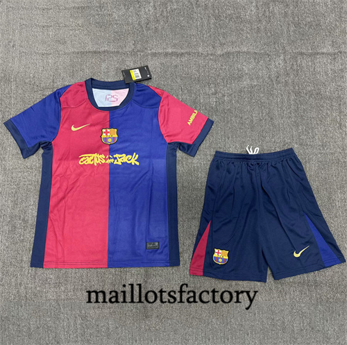 Maillot du Barcelone Enfant 2025/26 Domicile co-marqué