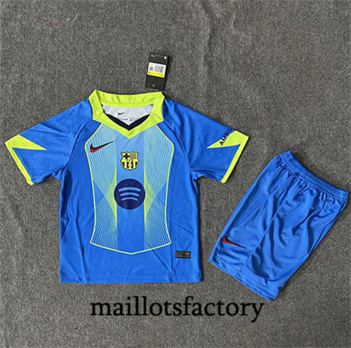 Maillot du Barcelone Enfant Bleu 2025/26