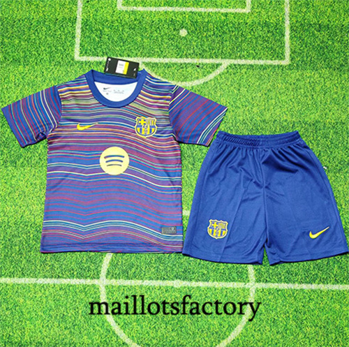 Maillot du Barcelone Enfant 2025/26 Special Bleu
