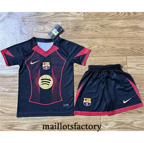 Maillot du Barcelone Enfant 2025/26 Noir