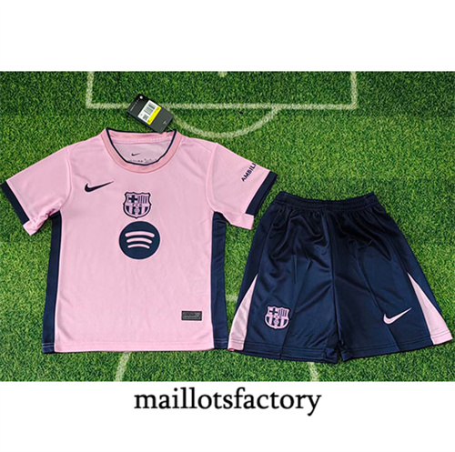 Maillot du Barcelone Enfant 2025/26 deep Rose