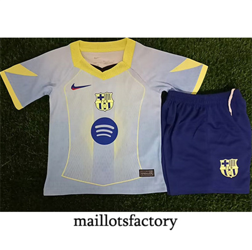 Maillot du Barcelone Enfant 2025/26 Bleu