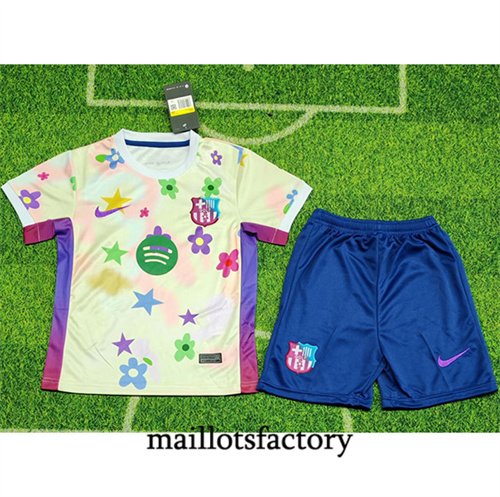 Maillot du Barcelone Enfant 2025/26 Checkered Plate