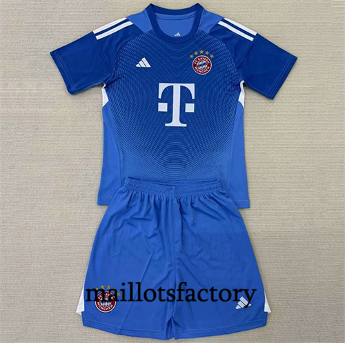 Maillot du Bayern Munich Enfant 2025/26 Gardien De But Bleu