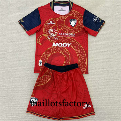 Maillot du Cagliari Enfant 2025/26 Spécial