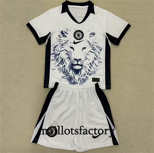 Maillot du Chelsea Enfant 2025/26 Blanc