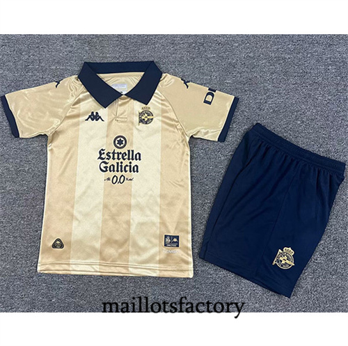 Maillot du Deportivo La Coruna Enfant 2025/26 25e anniversaire