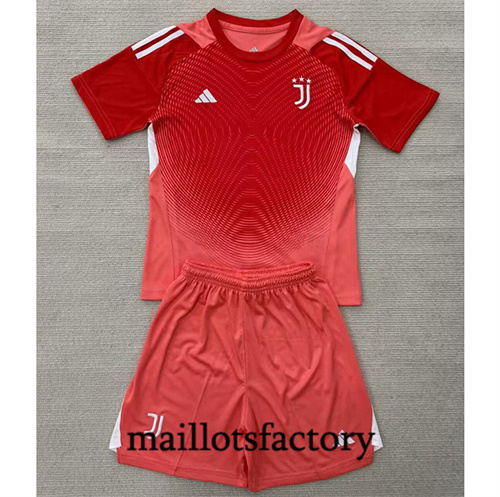 Maillot du Juventus Enfant 2025/26 Gardien De But Orange/Rouge