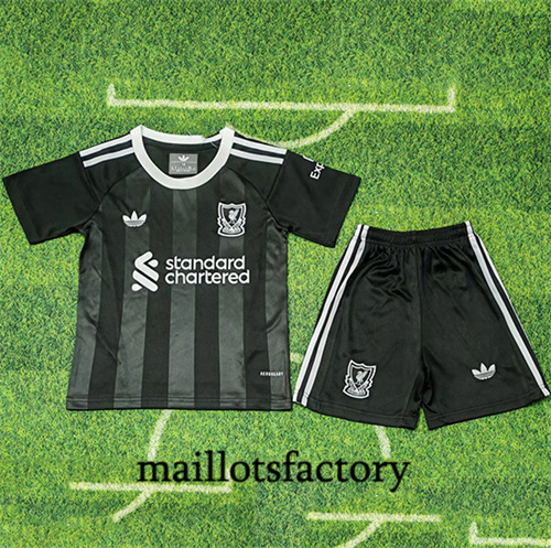 Maillot du Liverpool Enfant 2025/26 Gardien De But noir
