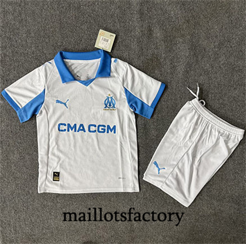 Maillot du Marseille Enfant 2025/26 Domicile