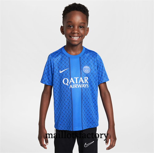 Maillot du PSG Enfant 2025/26 Pre-match Bleu