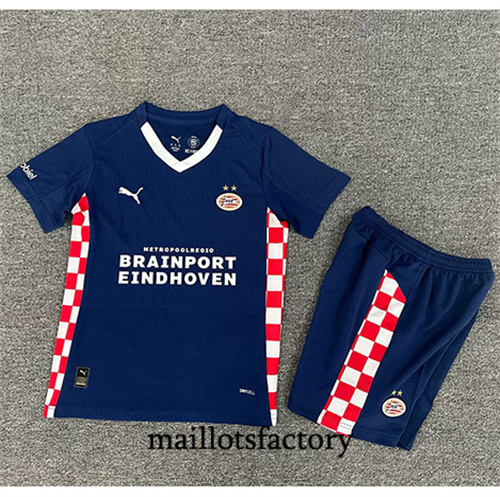 Maillot du PSV Eindhoven Enfant 2025/26 Exterieur