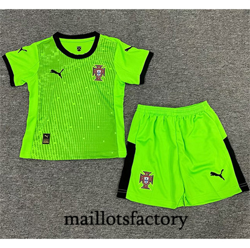 Maillot du Portugal Enfant 2025/26 Gardien De But Vert
