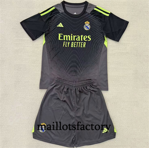Maillot du Real Madrid Enfant 2025/26 Gardien De But noir