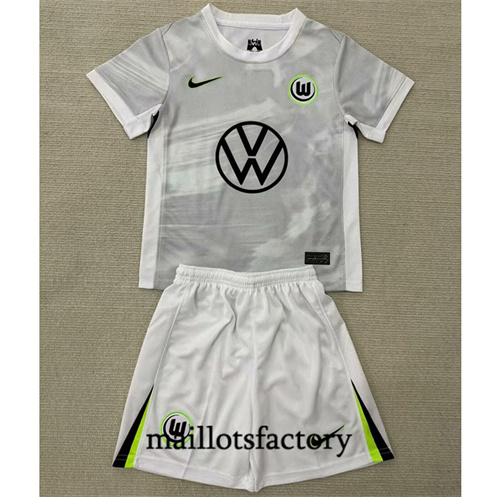 Maillot du VfL Wolfsburg Enfant 2025/26 Exterieur