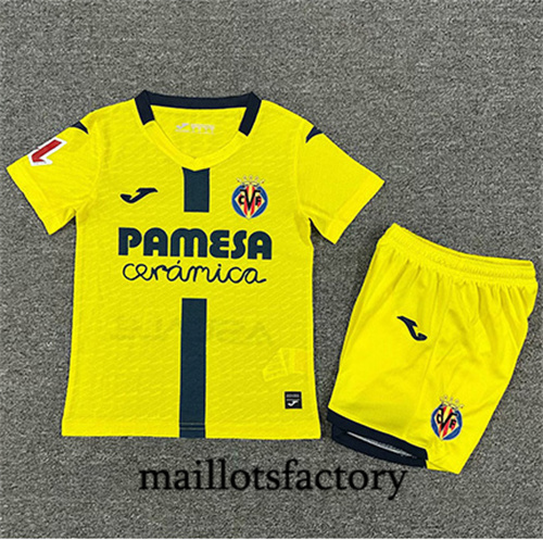 Maillot du Villarreal Enfant 2025/26 Domicile