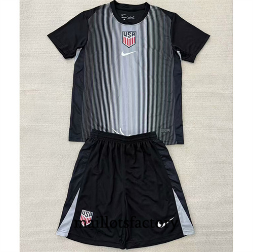 Maillot du États-Unis Enfant 2025/26 Gardien de but Noir