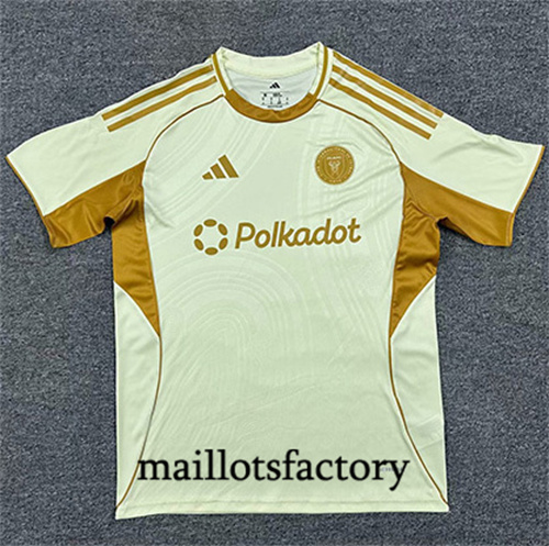 Maillot du Inter Miami 2025/26 Training Jaune