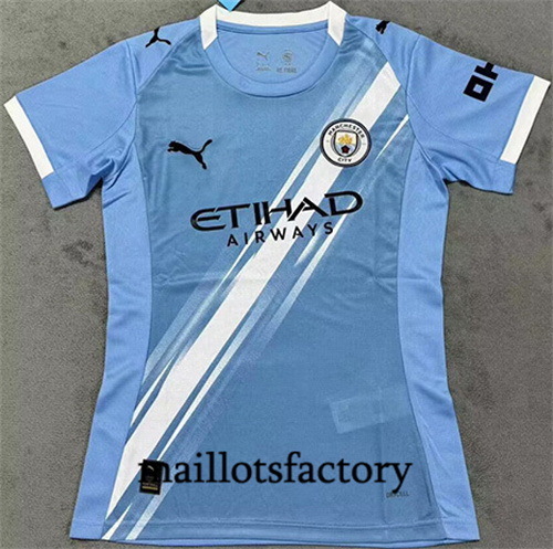 Maillot du Manchester City Femme 2025/26 Domicile