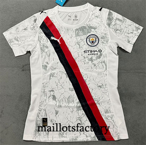 Maillot du Manchester City Femme 2025/26 Exterieur