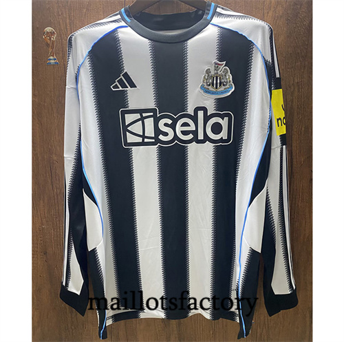 Maillot du Newcastle United 2025/26 Domicile Manche Longue