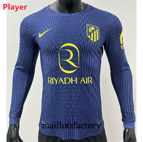 Maillot du Player Atletico Madrid 2025/26 Exterieur Manche Longue