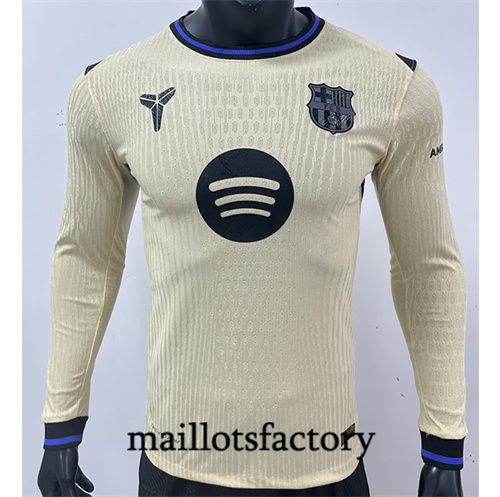Maillot du Player Barcelone 2025/26 Exterieur Manche Longue