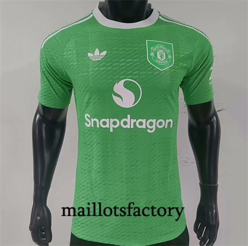 Maillot du Player Manchester United 2025/26 Gardien de but Vert