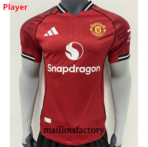 Maillot du Player Manchester United 2025/26 Domicile