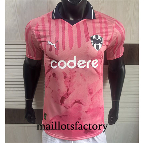 Maillot du Player Monterrey 2025/26 Rose
