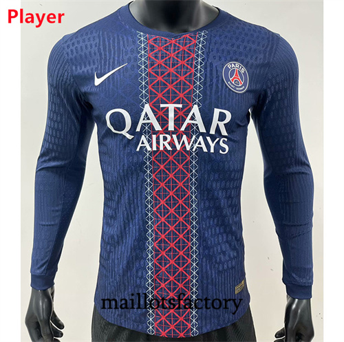 Maillot du Player PSG 2025/26 Domicile Manche Longue
