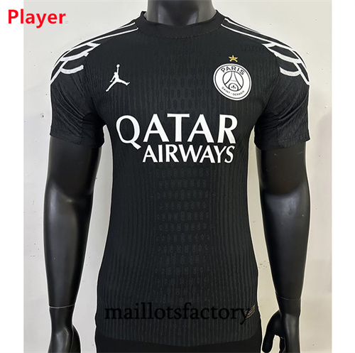 Maillot du Player PSG 2025/26 championship Noir
