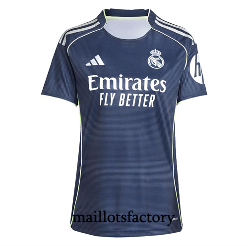 Maillot du Real Madrid Femme 2025/26 Exterieur