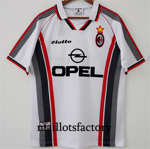 Maillot du Retro AC Milan 1997-98 Exterieur