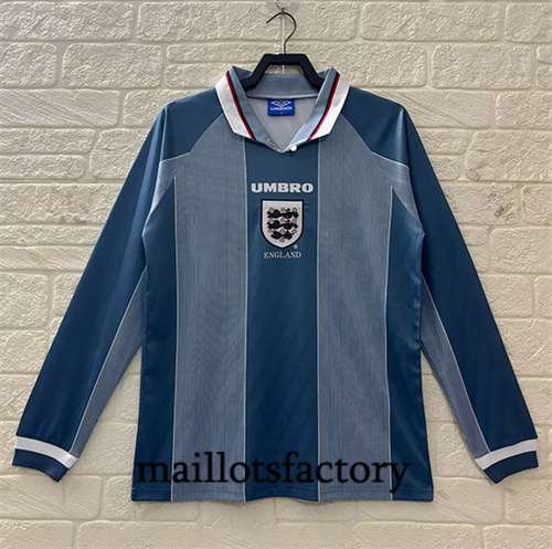 Maillot du Retro Angleterre 1996 Exterieur Manche Longue
