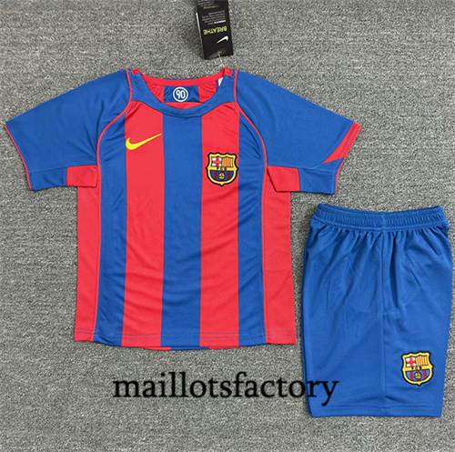 Maillot du Retro Barcelone Enfant 2004-05 Domicile