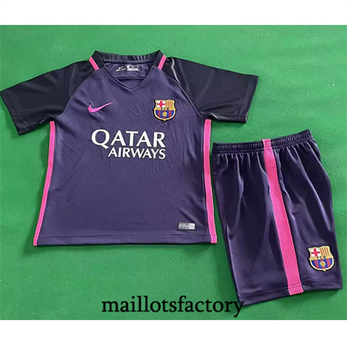 Maillot du Retro Barcelone Enfant 2016-17 Exterieur