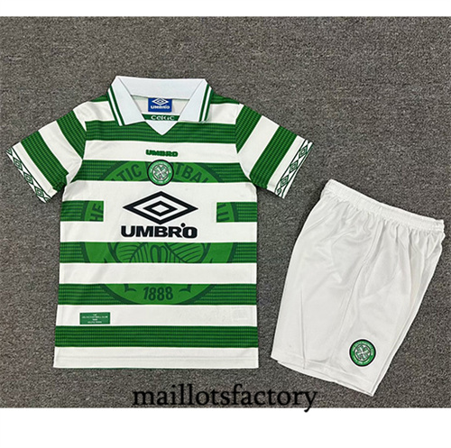 Maillot du Retro Celtic Enfant 1997-99 Domicile