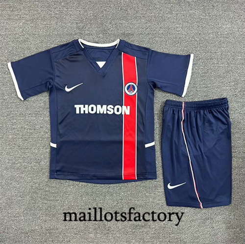 Maillot du Retro PSG Enfant 2002-03 Domicile