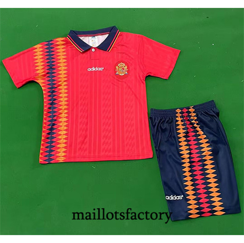 Maillot du Retro Espagne Enfant 1994 Domicile