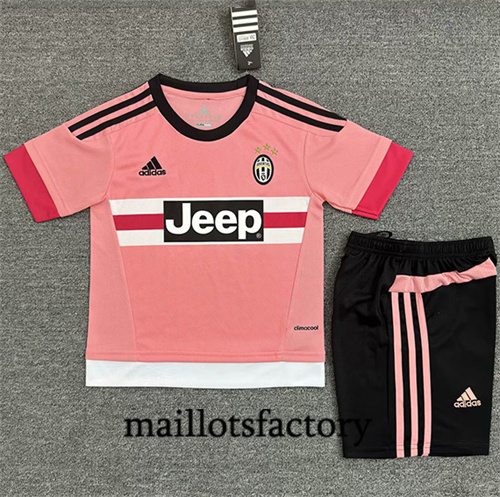 Maillot du Retro Juventus Enfant 2015-16 Exterieur