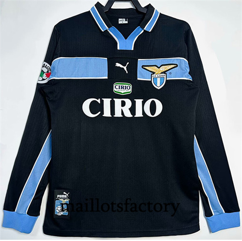 Maillot du Retro Lazio 1998-99 Exterieur Manche Longue