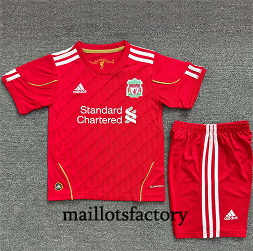 Maillot du Retro Liverpool Enfant 2010 Domicile