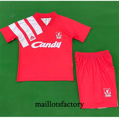 Maillot du Retro Liverpool Enfant 1991-92 Domicile