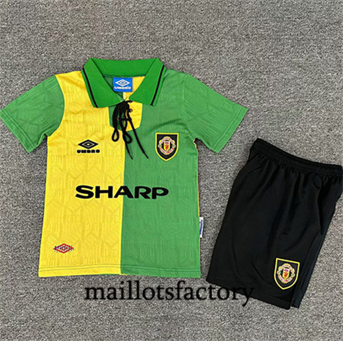 Maillot du Retro Manchester United Enfant 1992-94 Exterieur
