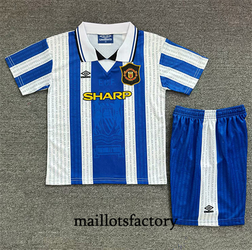 Maillot du Retro Manchester United Enfant 1992-96 Third